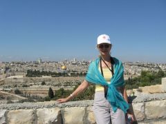 Иерусалим, вид с Масляничной горы на Храмовую гору
