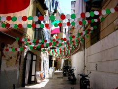 италия бари.цвета национального флага