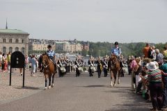 Стокгольм. Смена караула у Королевского дворца