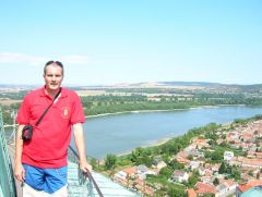 Вид на Дунай и Словакию с Базилики Мажор