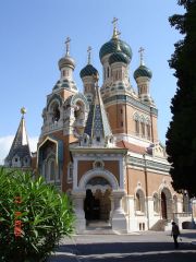 Русский православный Свято-Николаевский Собор в Ницце