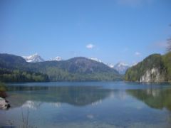 Озеро Альпзее. Германия, Бавария