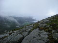 По пути на Preikestolen думаем, о чем будем проповедовать :). Норвегия