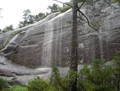 По пути на Preikestolen (Кафедру проповедника). Норвегия