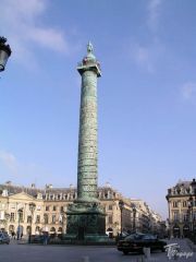 Париж. Колонна Наполеона на вандомской площади