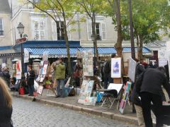 Монмартр-квартал художников