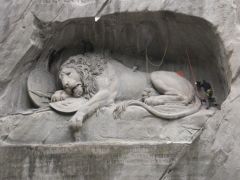 Люцерн-умирающий лев