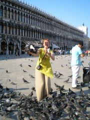 У каждого в душе своя Венеция-Сан-Марко площадь, море голубей....