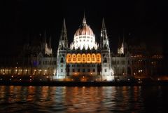 Будапешт. Ночной парламент