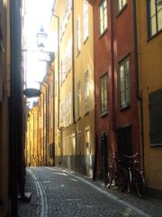 Солнечные улицы Гамла Стана, Стокгольм