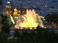 Испания. Барселона. Самый красивый фонтан Европы