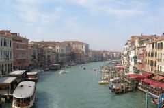Венеция, вид с моста Риальто на Гранд Канал