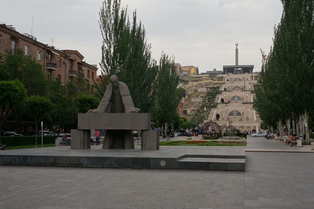 1074.Ереван.Сквер Таманяна.Каскад