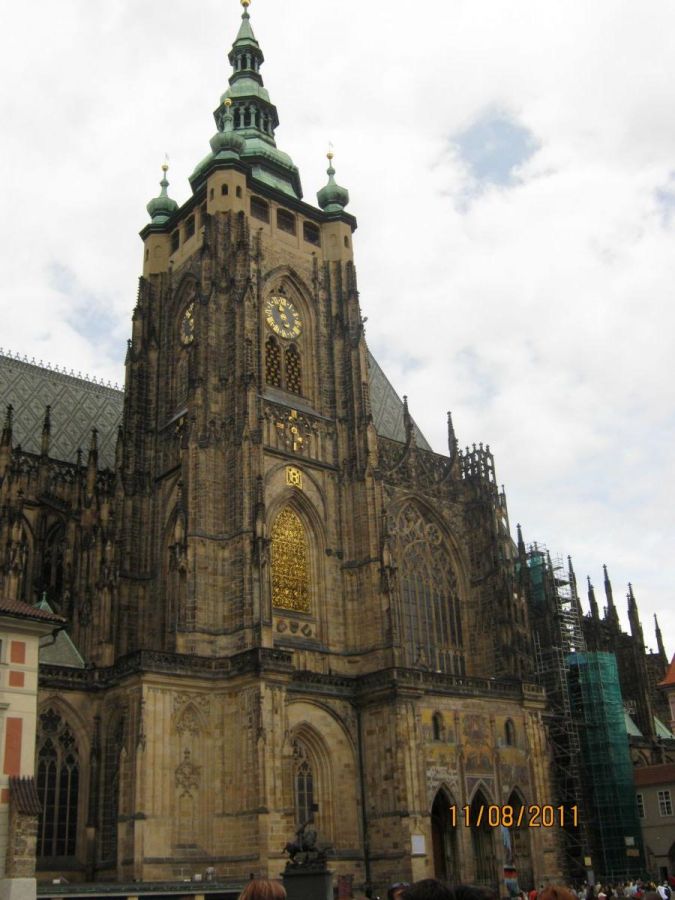 Южная башня (Главная) собора св.Вита. Прага