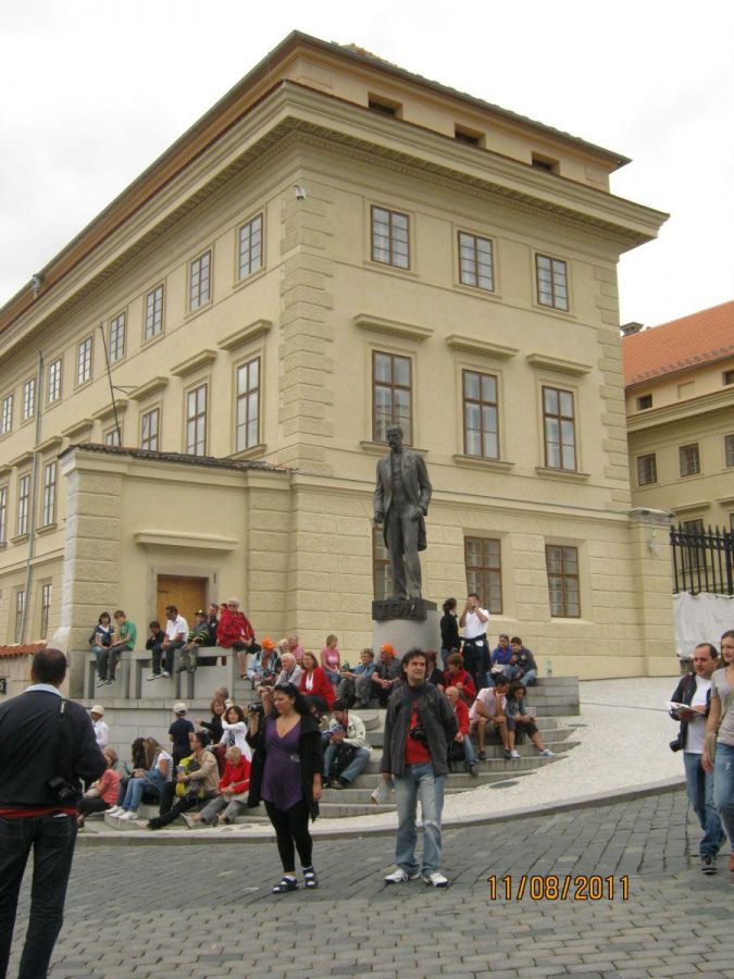 Памятник первому президенту Чехословакии Томашу Гарригу Массаригу. Прага