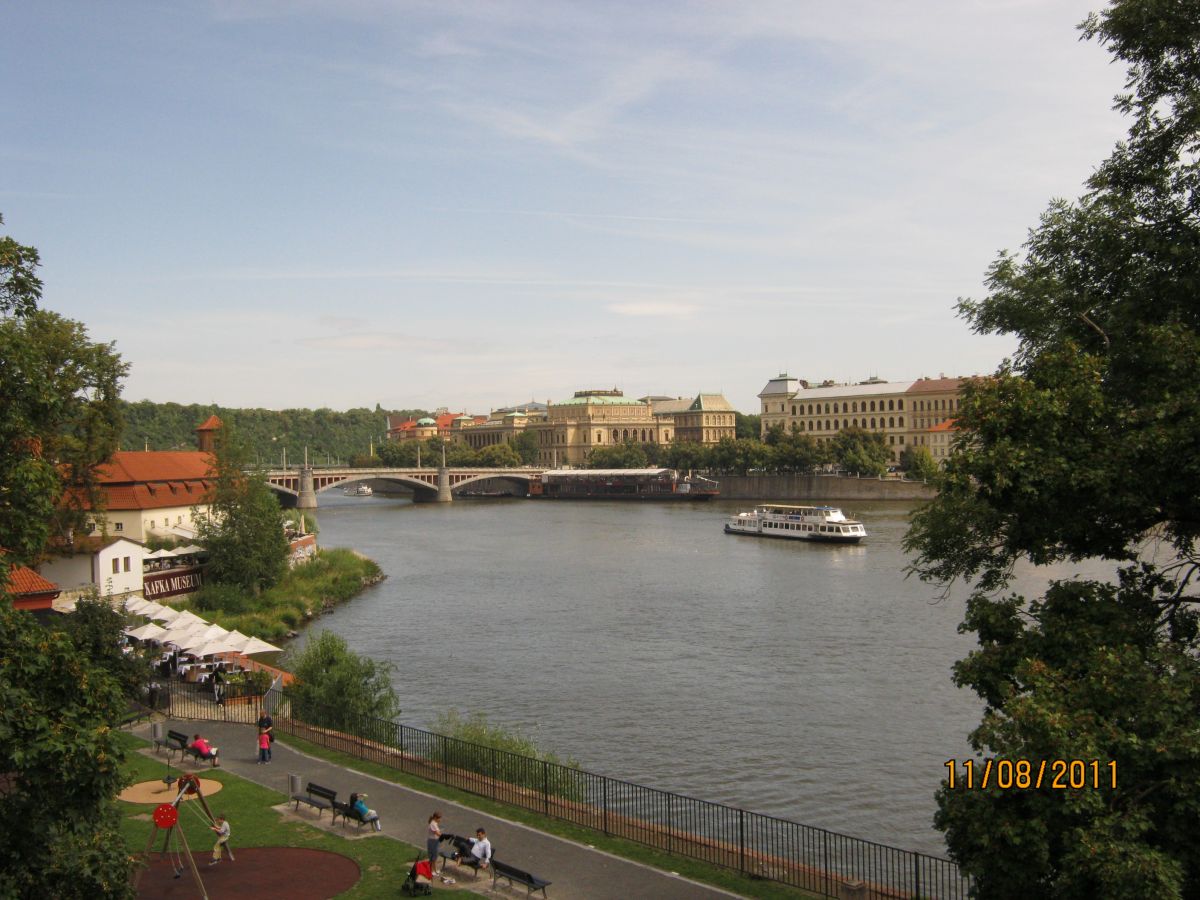 Прага. Вид с Карлова моста