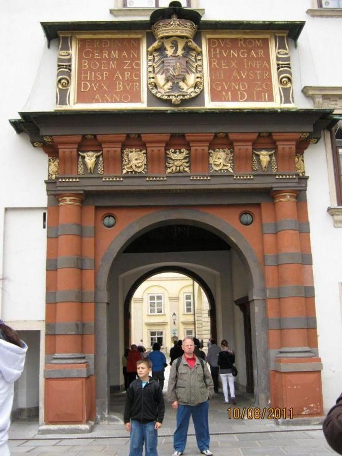 Ворота Хофбурга. Вена