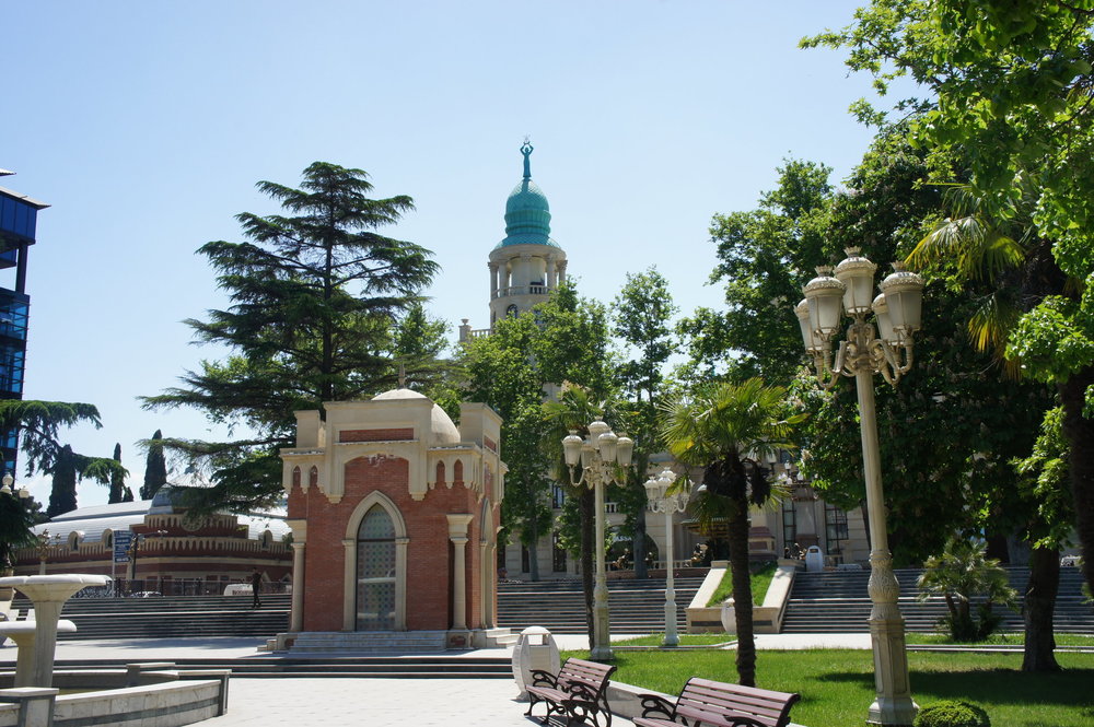 DSC02921 Азербайджан  Гянджа  мечеть ШахАббасмашиди Усыпальница Джавад-Хана  .JPG