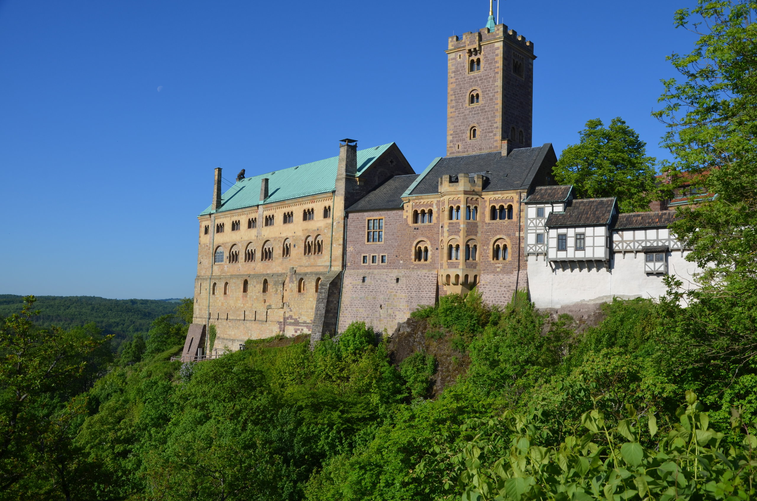 Германия замок вартбург фото