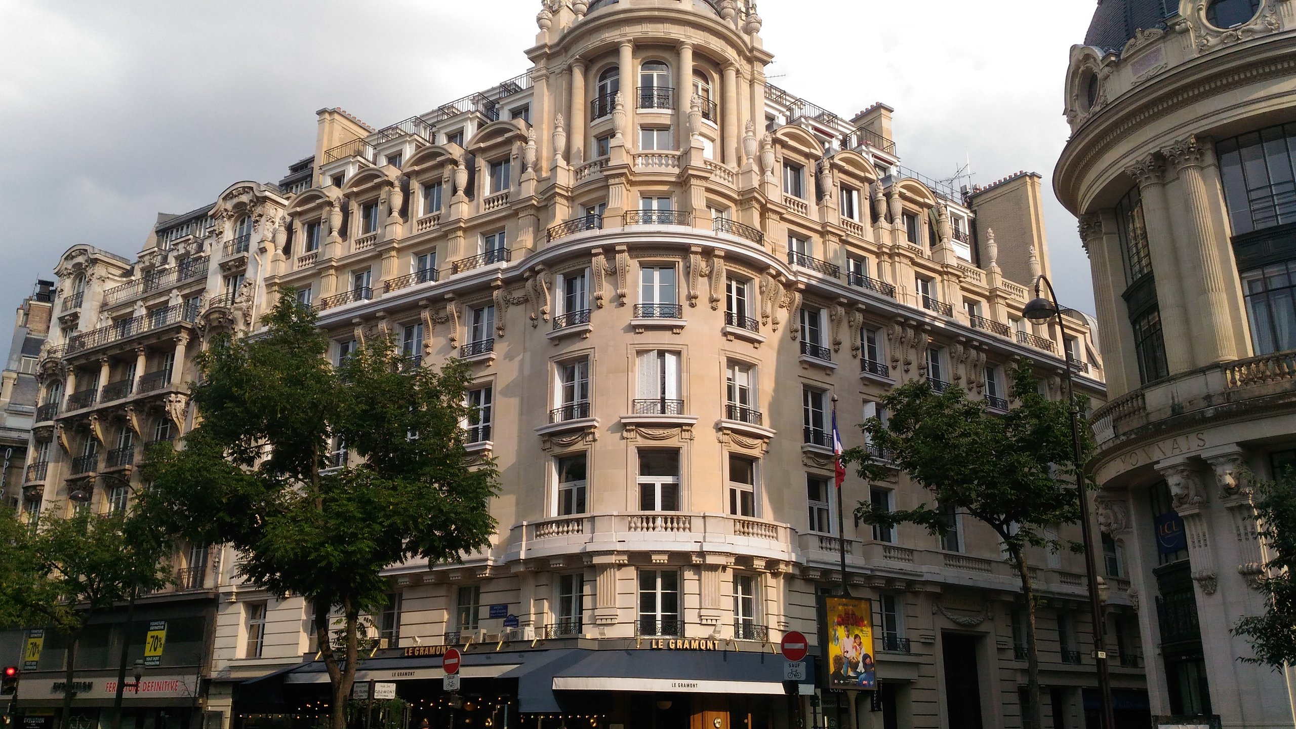 Бульвар Осман в Париже