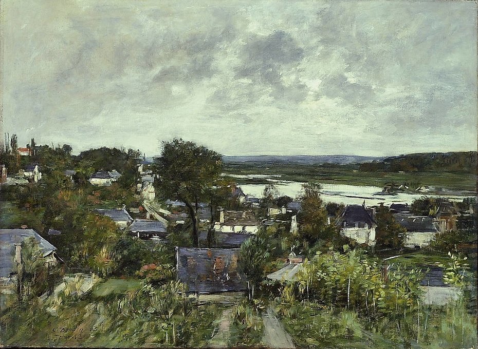 Эжен Буден В окрестностях Довиля.jpg