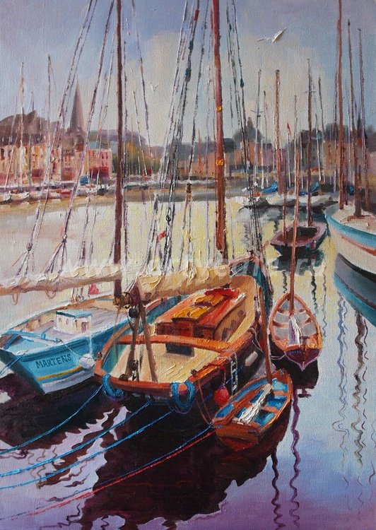 Мартенс. Причал в Онфлёре.jpg