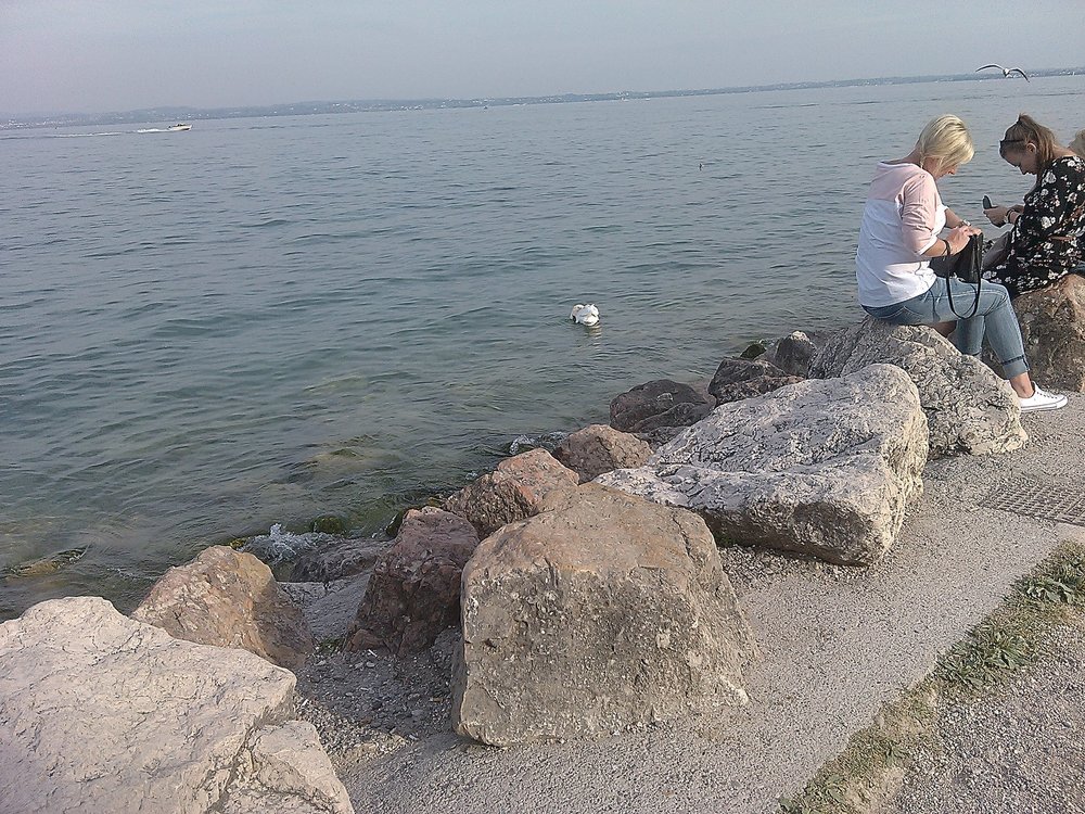 Озеро Гарда в 16-30 по местному времени