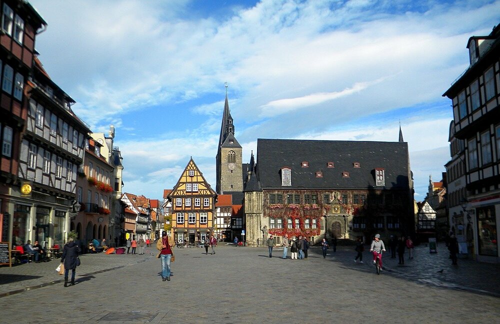Рыночная площадь Кведлинбурга.JPG