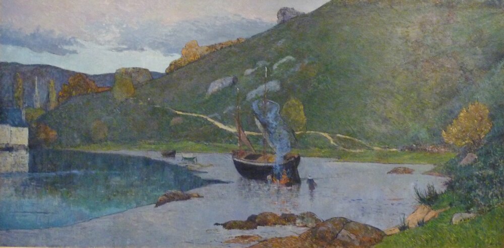 Maxime Maufra Vue du port de Pont-Aven.jpg