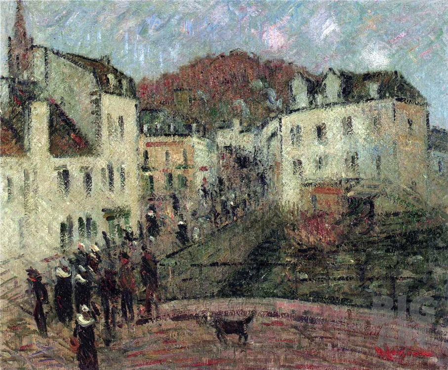 Репродукция картины Пристань в Понт-Авене Гюстава Луазо.jpg