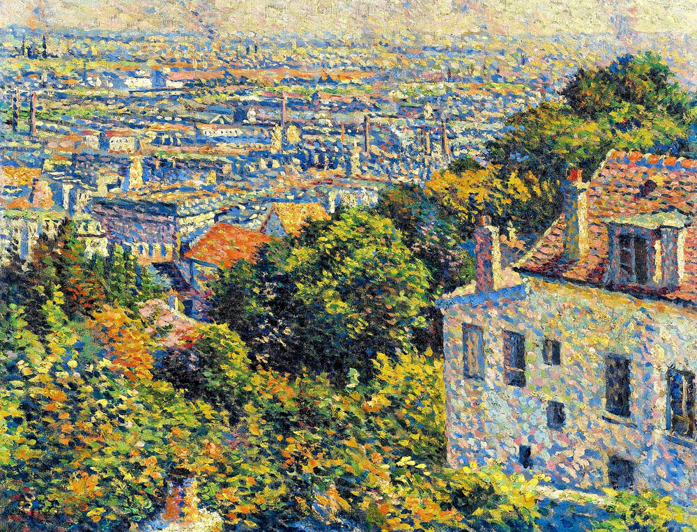 Максимильен Люс Montmartre, Cortot Street View.jpg