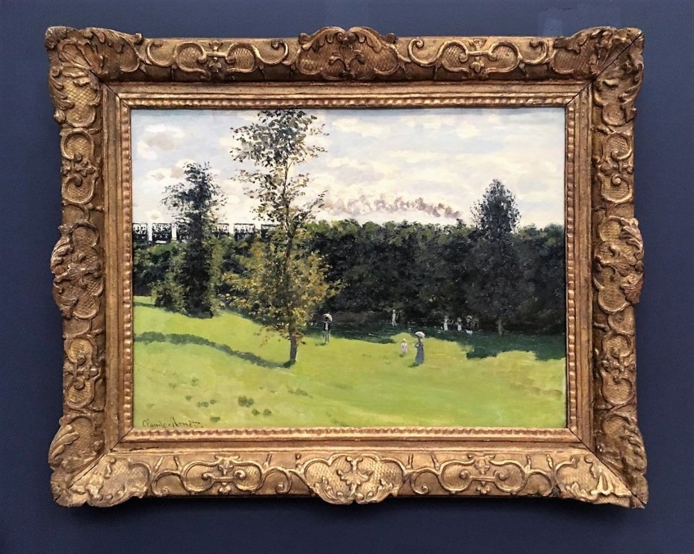 127 Клод Моне Поезд в сельской местности.jpg