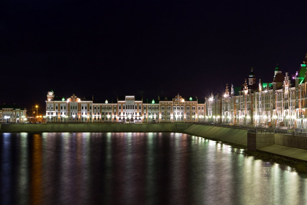 IMG_7075 Вечерняя Йошкар-Ола Набережная Брюгге.jpg