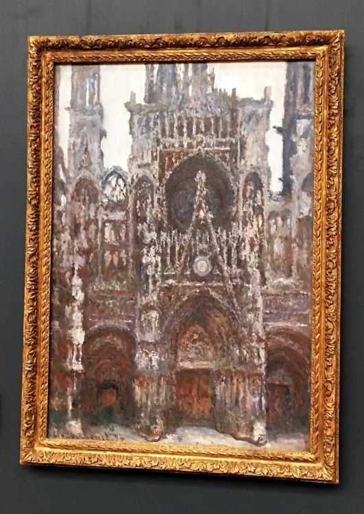 16 Клод Моне Руанский собор вечером. Гармония в коричневом.jpg