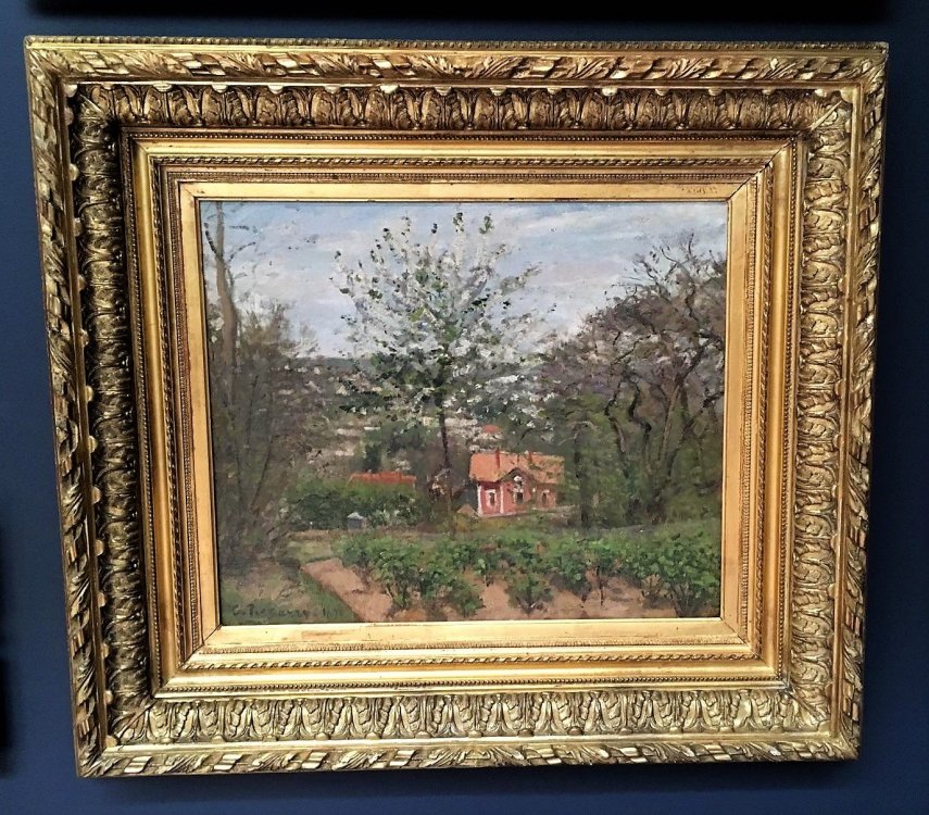 47 Камиль Писарро Le Chalet rose, hameau du Coeur - Volant, Louveciennes.jpg