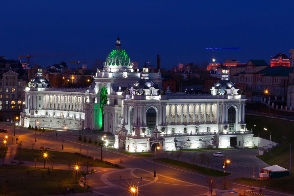 IMG_6468 Вечерняя Казань Дворец Земледельцев.jpg