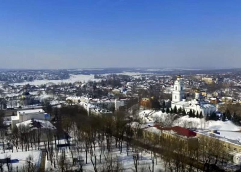 Вязьма Троицкий собор вид сверху