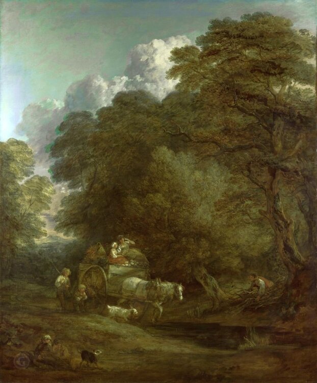 Томас Гейнсборо – Рыночная повозка - 1786.jpg