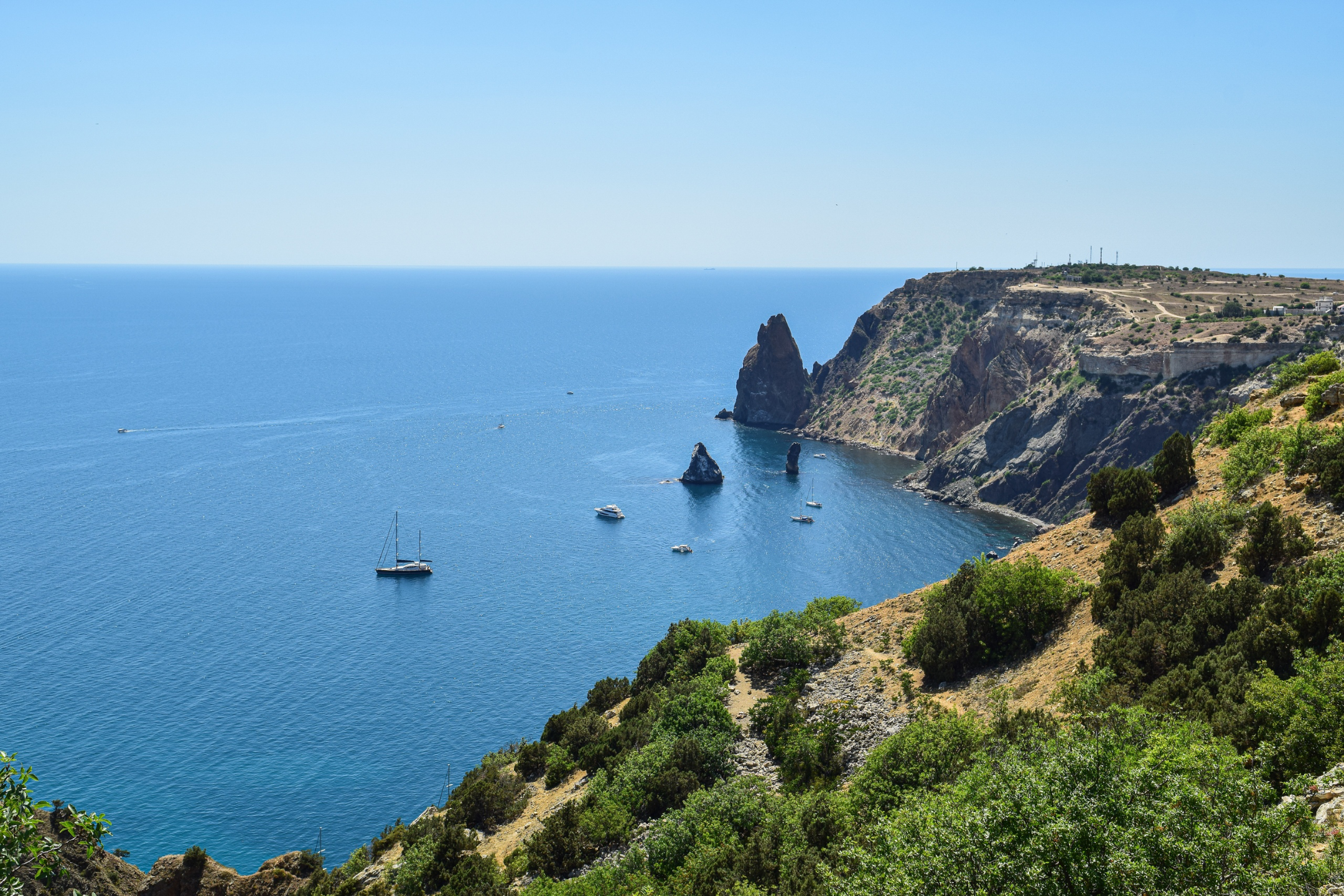 Побережье Крыма. Крымское путешествие. Западный берег Крыма. Крым 9.