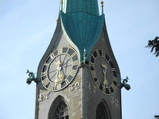 32 - Цюрих (Собор Фраумюнстер).JPG
