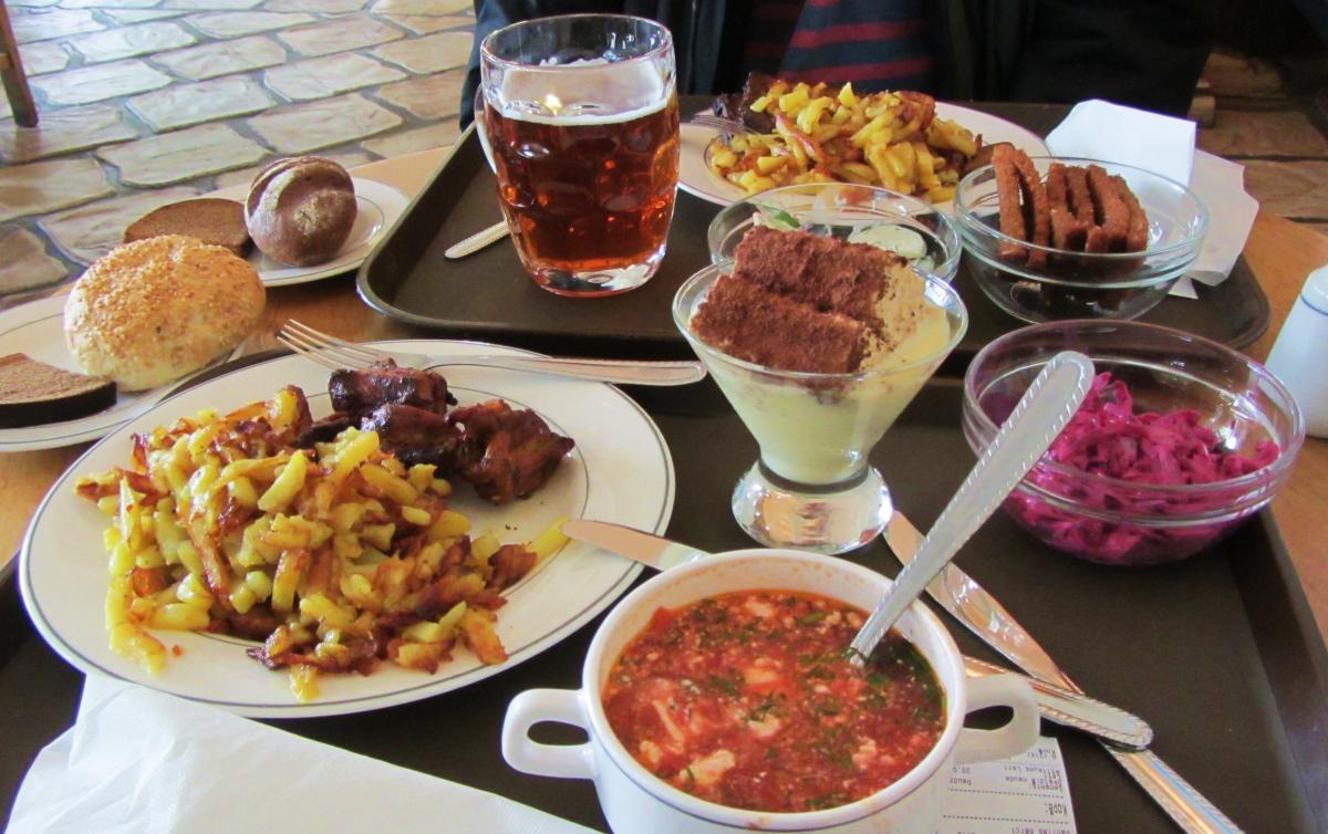 Кострома поесть вкусно и недорого. Ресторан Лидо в Риге. Обед в кафе. Рижские блюда. Вкусно поесть.