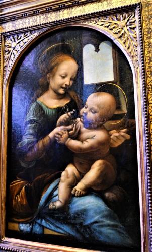 170_Мадонна с младенцем (Мадонна Бенуа), 1452г.JPG
