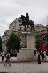 1760.Лондон.Конная статуя Карла I (Statue Of King Charles I)