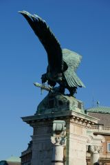 1143.Будапешт.Статуя Турула (Turul emlékmű)