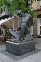 3414.Загреб.Памятник Николе Тесле (Spomenik Nikoli Tesli)