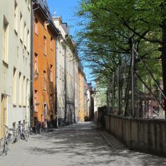 Утренние улицы Стокгольма