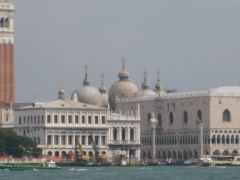 Венеция, вид на площадь Сан Марко с катера