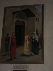Флоренция, картина из жизни Данте