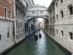 Венеция, вид на мост вздохов