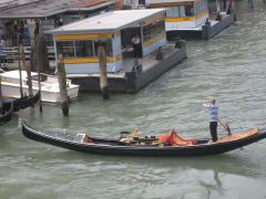 Венеция, гондола на большом канале